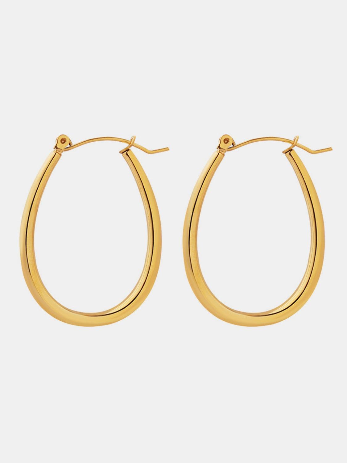 18K Gold-Plated Titanium Steel Earrings